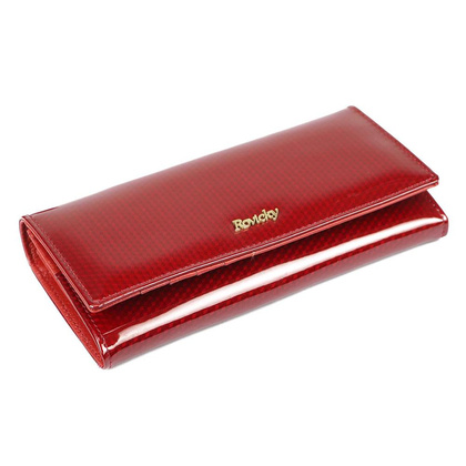 Duży portfel damski, skóra naturalna, RFID