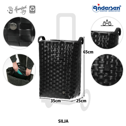 Wózek na zakupy ANDERSEN Royal 168 Silja