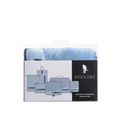 Organizer do walizki PUCCINI TO231 7B Błękitny