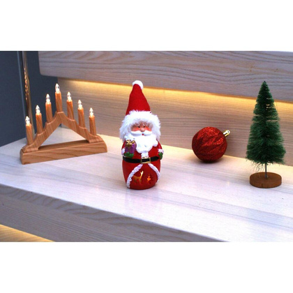 Figurka Mikołaj LED 7x6x16cm