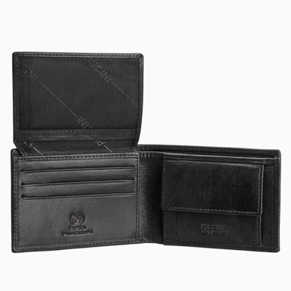 Portfel męski skórzany PUCCINI ROME CR2308 1 Czarny