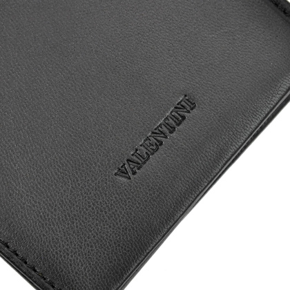 Portfel Męski Valentini 306 261 Skóra Naturalna Czarny