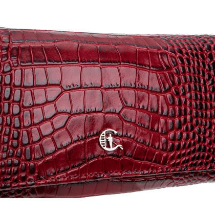Duży portfel damski Canaletto RFID croco PD1602s162