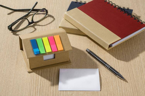 Zestaw karteczek HATO 17594 Brązowy