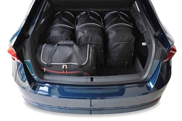 SKODA OCTAVIA LIFTBACK 2020+ TORBY DO BAGAŻNIKA 5 SZT KJUST