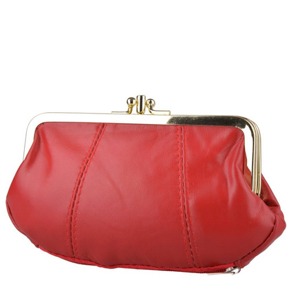 Portfel damski skrzany KEMER 19-32 Czerwony - min. zamówienie 20 / 50 / 100 szt.