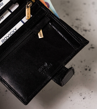 Elegancki portfel meski z wysokojakosciowej skory naturalnej