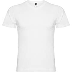 Samoyedo koszulka męska z krótkim rękawem i dekoltem w serek