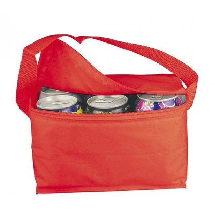 Torba termiczna na 6 puszek 330 ml ASPEN Czerwona