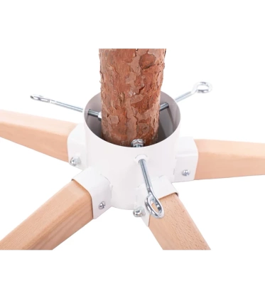 Stojak choinkowy metalowy+drewno model 7313