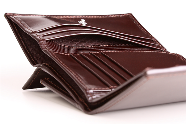 Mały skórzany portfel damski KEMER VOOC PPD4 Czarny