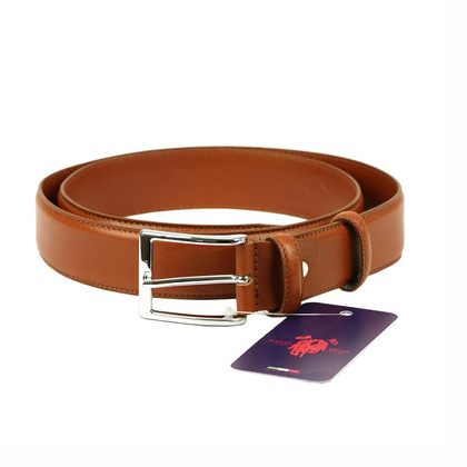 Pasek męski skórzany Harvey Miller 035/1 Niebieski