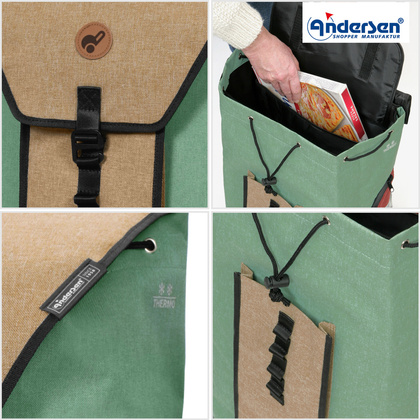 Wózek na zakupy ANDERSEN Royal 166 OLI. P 2.0