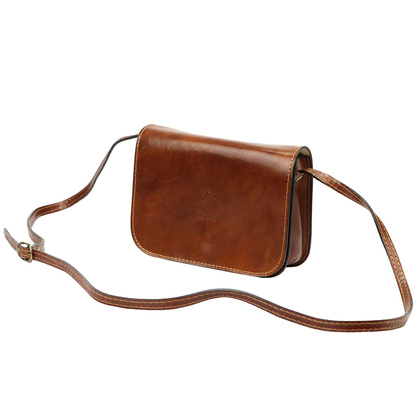 Torebka damska skórzana KEMER 43 carmel