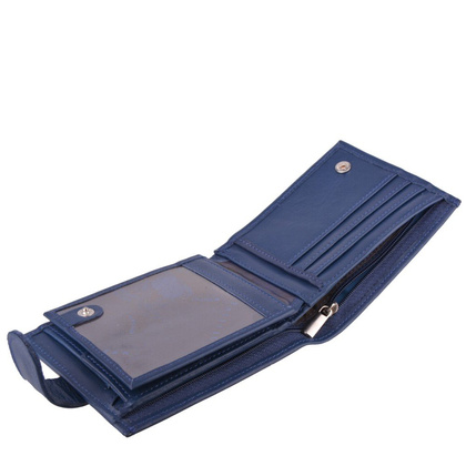 Portfel męski skórzany KEMER P29JN LK Granatowy - min. zamówienie 20 / 50 / 100 szt.