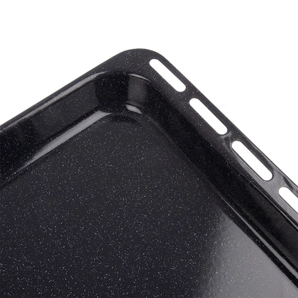 Blacha do pieczenia emaliowana głęboka 44,5x36x5 cm