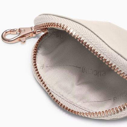 Brelok z saszetkami skórzanymi PUCCINI VULCANO ZN92512 6A Beżowy