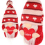SKRZAT GNOM Z SERCEM LOVE 19CM DEKORACJA WALENTYNKOWA