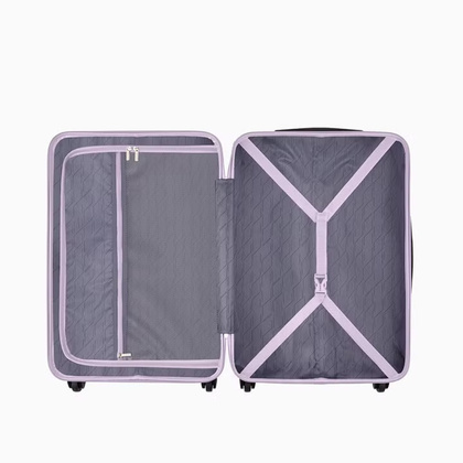 Średnia walizka PUCCINI ANTALYA ABS028B 7C Fioletowa