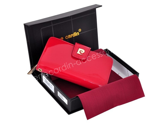 Portfel damski skórzany PIERRE CARDIN GP01 50025A Czarny