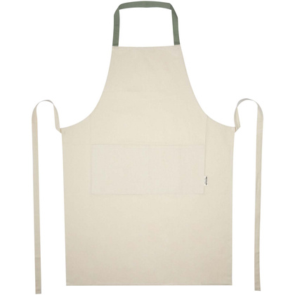 Nia fartuch z bawełny z recyklingu 200 g/m²