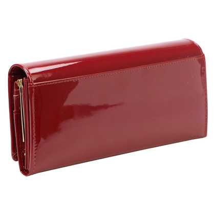 Portfel damski skórzany PELLUCCI 0946-403 RFID ciemny czerwony