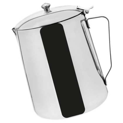 Dzbanek stalowy na mleko z pokrywką 0,7 l dzbanuszek mlecznik