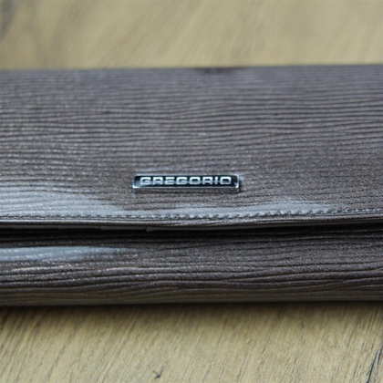 Portfel damski skórzany PELLUCCI LN-100 Popiel