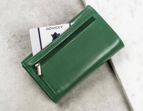 Portfel damski skórzany RD-21-GCL RED MULTI2