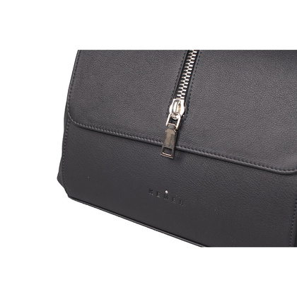 Torebka damska skórzana KEMER R321 Czarna - min. zamówienie 20 / 50 / 100 szt.