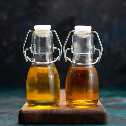 Dozownik do oliwy octu butelka z klipsem na oliwę ocet 75 ml