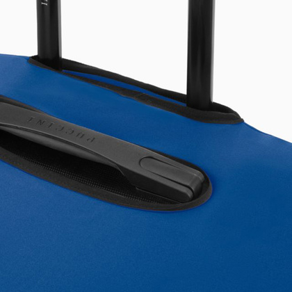 Elastyczny pokrowiec na duża walizkę PUCCINI PBA 7A Niebieski