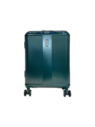 LYS Paris Porto Mała twarda zielona walizka kabinowa na kółkach 55 cm