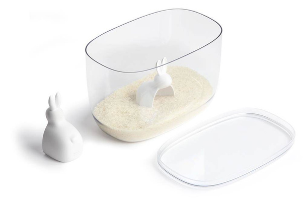 Pojemnik do przechowywania Bella Bunny biały 7L 10323-CL-WH