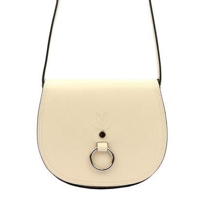 Torebka damska skórzana KEMER 38 carmel