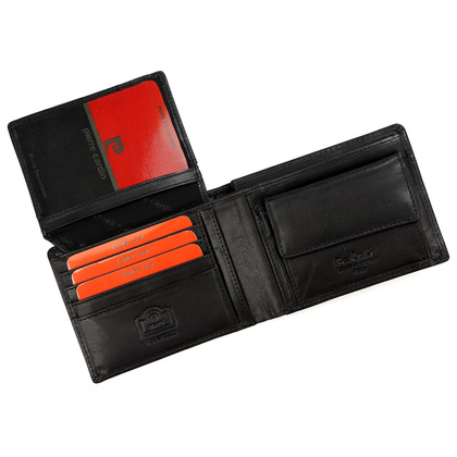 Portfel męski skórzany PIERRE CARDIN YS601 8806 Czarny