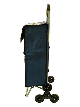 Wózek zakupowy marki Dielle Carr3n w kolorze niebieskim