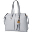 Torebka damska na ramię KEMER SOLIER FB34 Szara - min. zamówienie 20 / 50 / 100 szt.