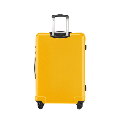 Średnia walizka PUCCINI PANAMA PC029B 6C Żółta
