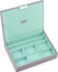 Szkatułka na biżuterię Stackers classic szaro-miętowa z pokrywką