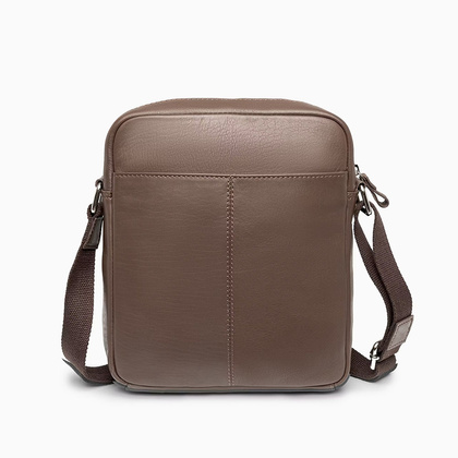 Torba na ramię skórzana PUCCINI ROYAL COLLECTION LGD2722 2 Brązowa