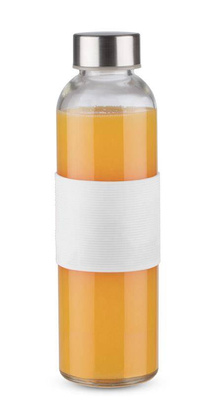 NOWOŚĆ Butelka szklana GLASSI 16207-01 Biała