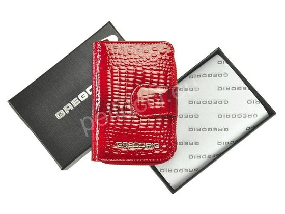 Portfel damski skórzany PELLUCCI GF115 Czerwony