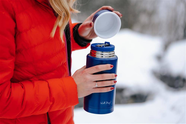 Termos obiadowy 750ml FUORI granatowy 28142