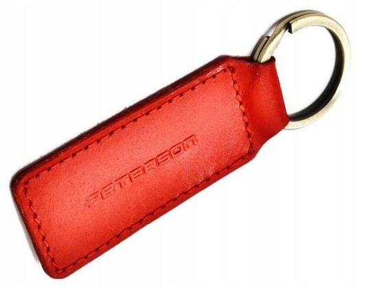 Zestaw prezentowy maly skorzany portfel damski brelok i dlugopis