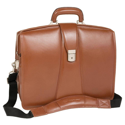 Teczka na laptop McKlein Harrison 17" Brązowa