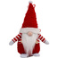MIKOŁAJ DEKORACYJNY Z WORKIEM NA PREZENT 25CM CZERWONY