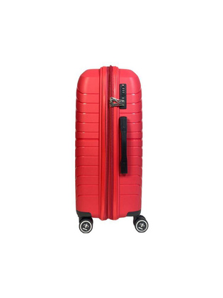 LYS Paris Salvador Duża twarda różowa walizka na kółkach 76 cm