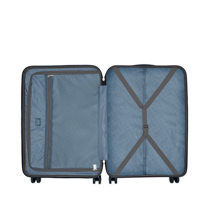 Duża walizka PUCCINI VALENCIA PC032A 8 Antracytowa