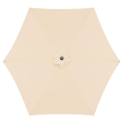 PARASOL OGRODOWY 300CM SKŁADANY BEŻOWY